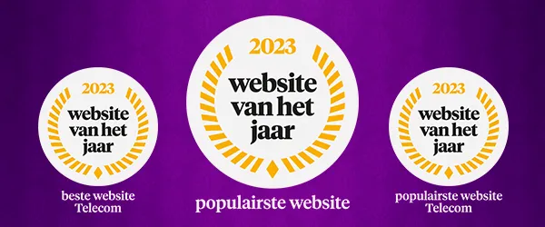 Simpel website van het jaar 2023